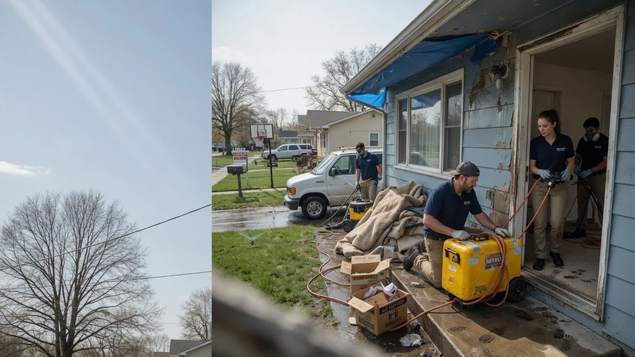 Basement Flood Cleanup in Uneeda, WV near me